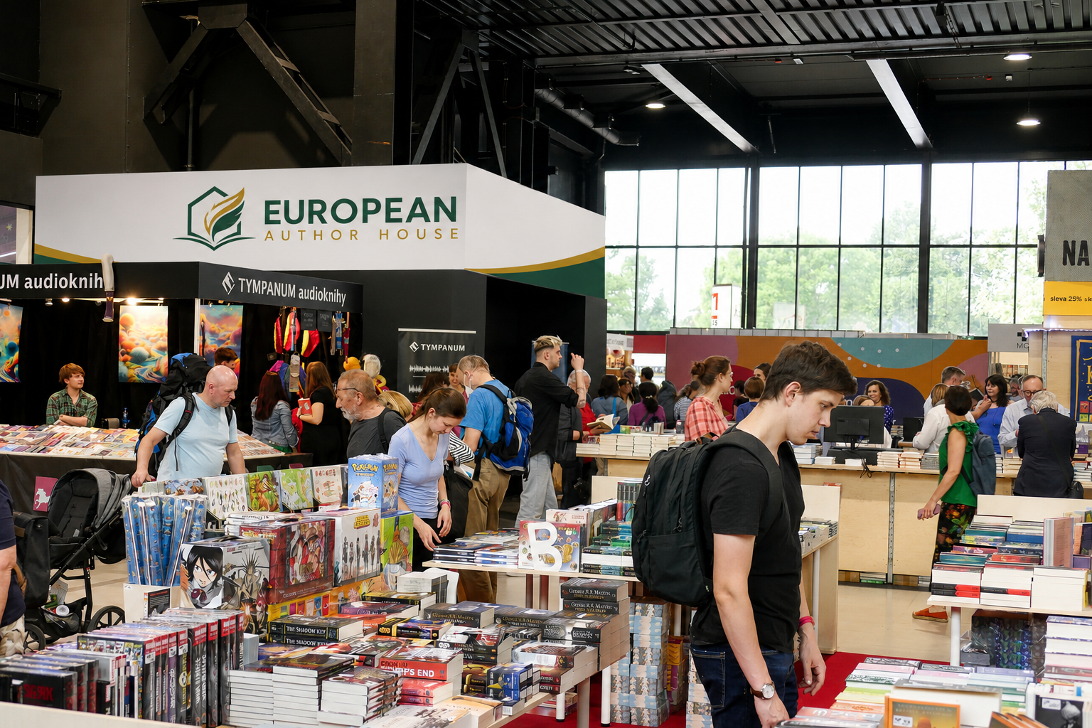 European Author House at a book fair
